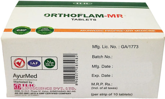 Trio Orthoflam Mr Tablets
