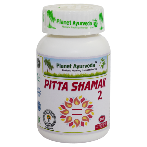 Planet Ayurveda Pitta Shamak 2 Capsules