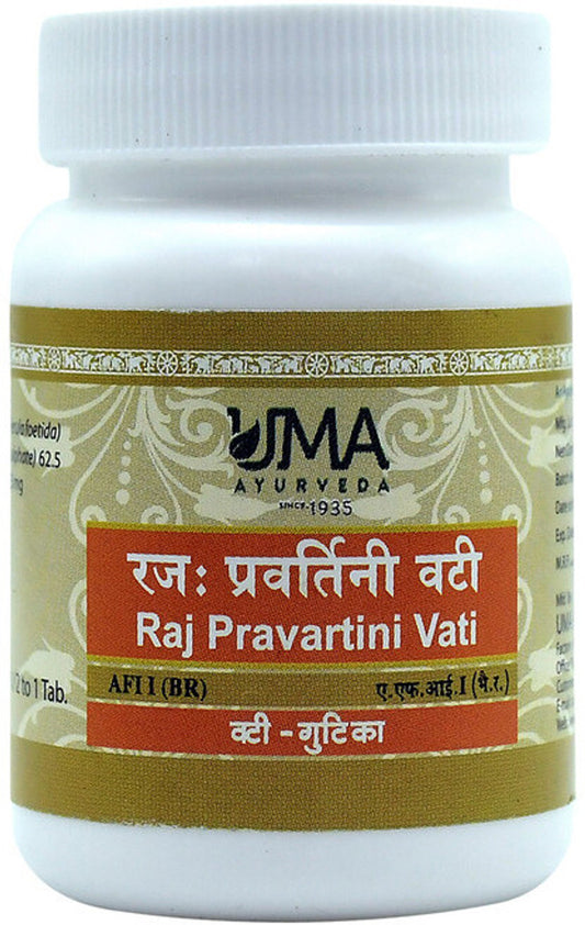 Uma Ayurveda Raj Pravartini Vati Tablets