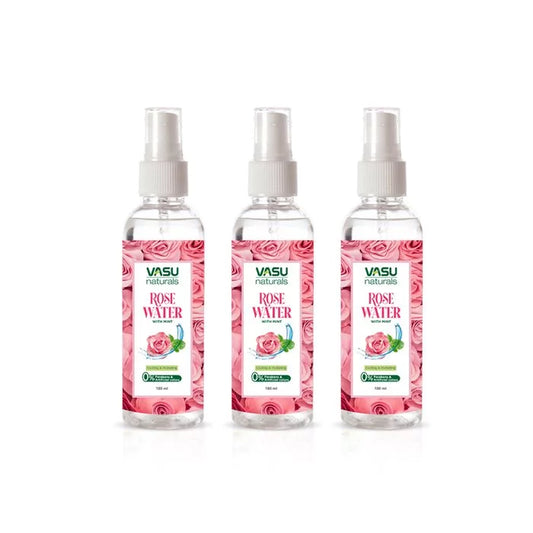 Vasu Naturals Rose Water Pack of 3
