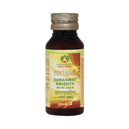 Maharishi Ayurveda Saraswatarishta With Gold