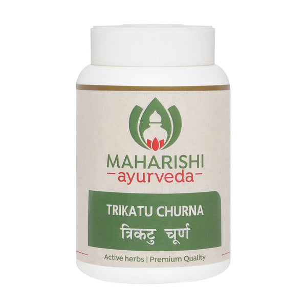 Maharishi Ayurveda Trikatu Churna jar