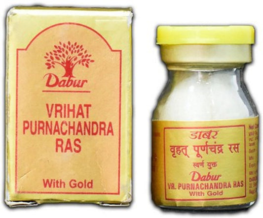 Dabur Vrihat Purnachandra Ras With Gold