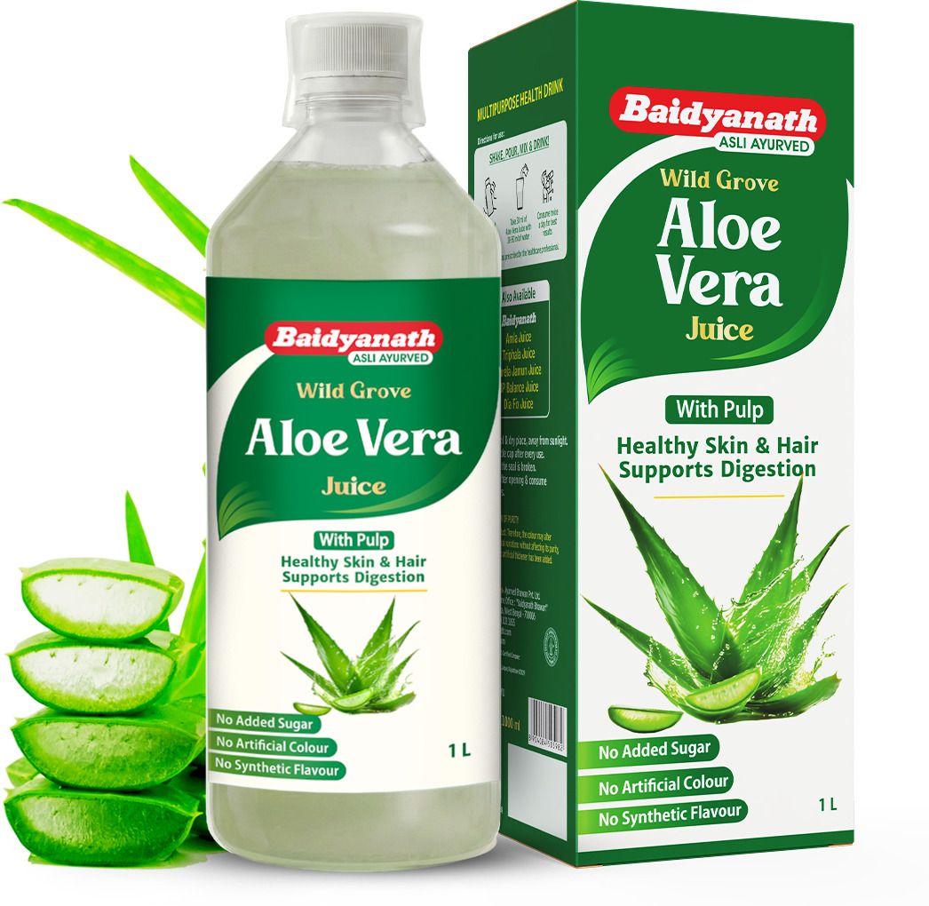 Baidyanath Kolkata Wild Grove Aloe Vera Juice (1000Ml)