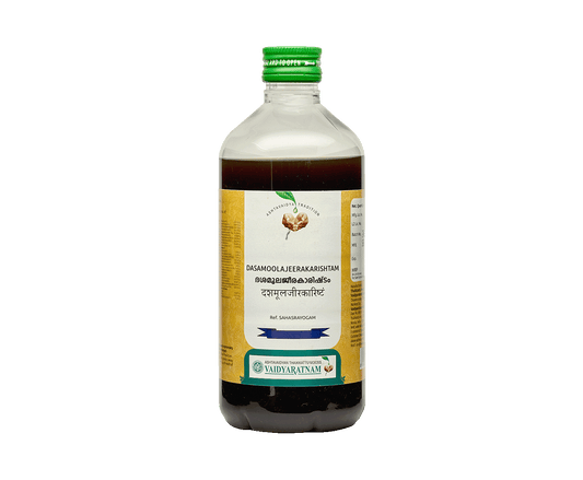 Vaidyaratnam Dasamoolajeerakarishtam Syrup