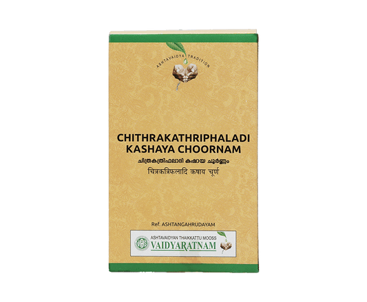 Vaidyaratnam Chithrakathriphaladi Kashaya Choornam